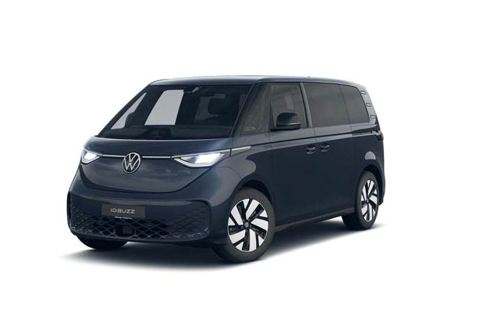 Blå VW ID.Buzz fra 2026