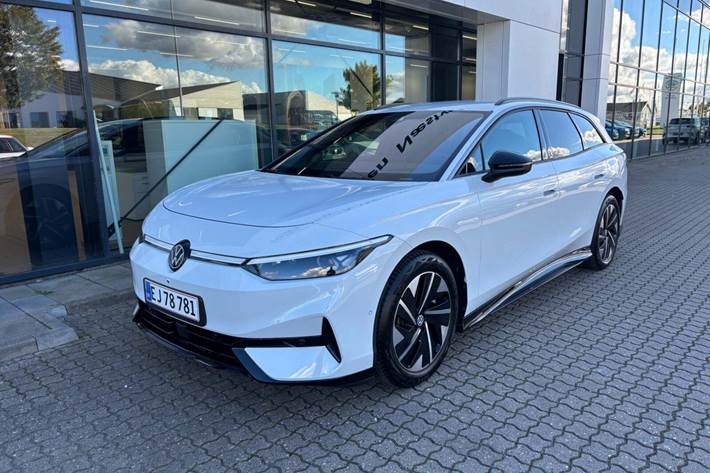 Hvid VW ID.7 fra 2025