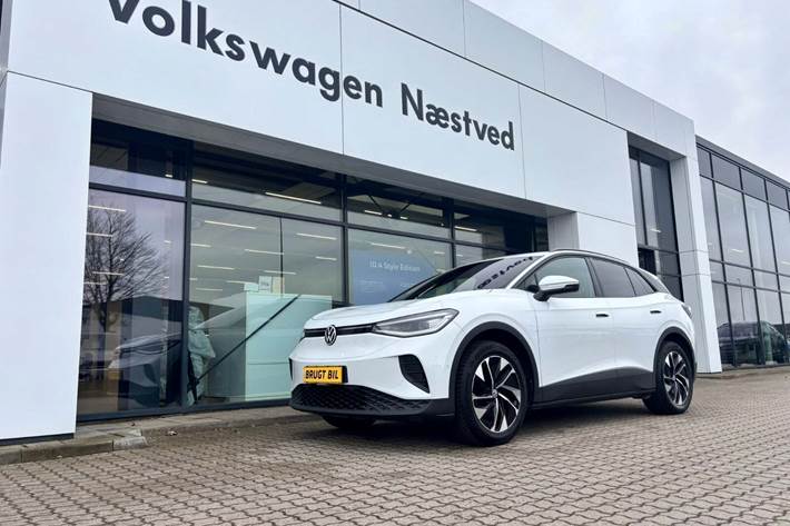 Hvid VW ID.4 fra 2025