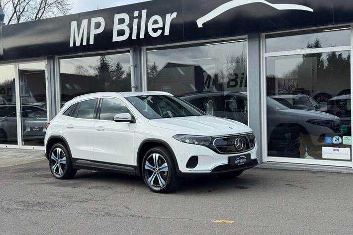 Hvid Mercedes EQA250 fra 2024
