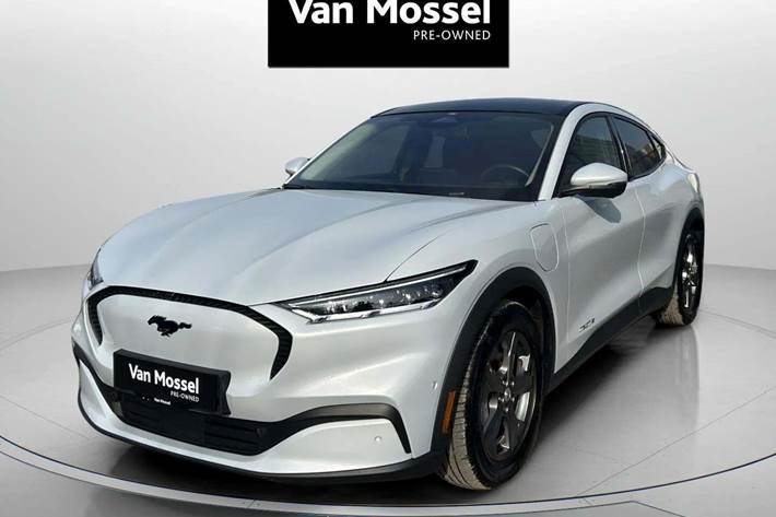 Grå Ford Mustang Mach-E fra 2021