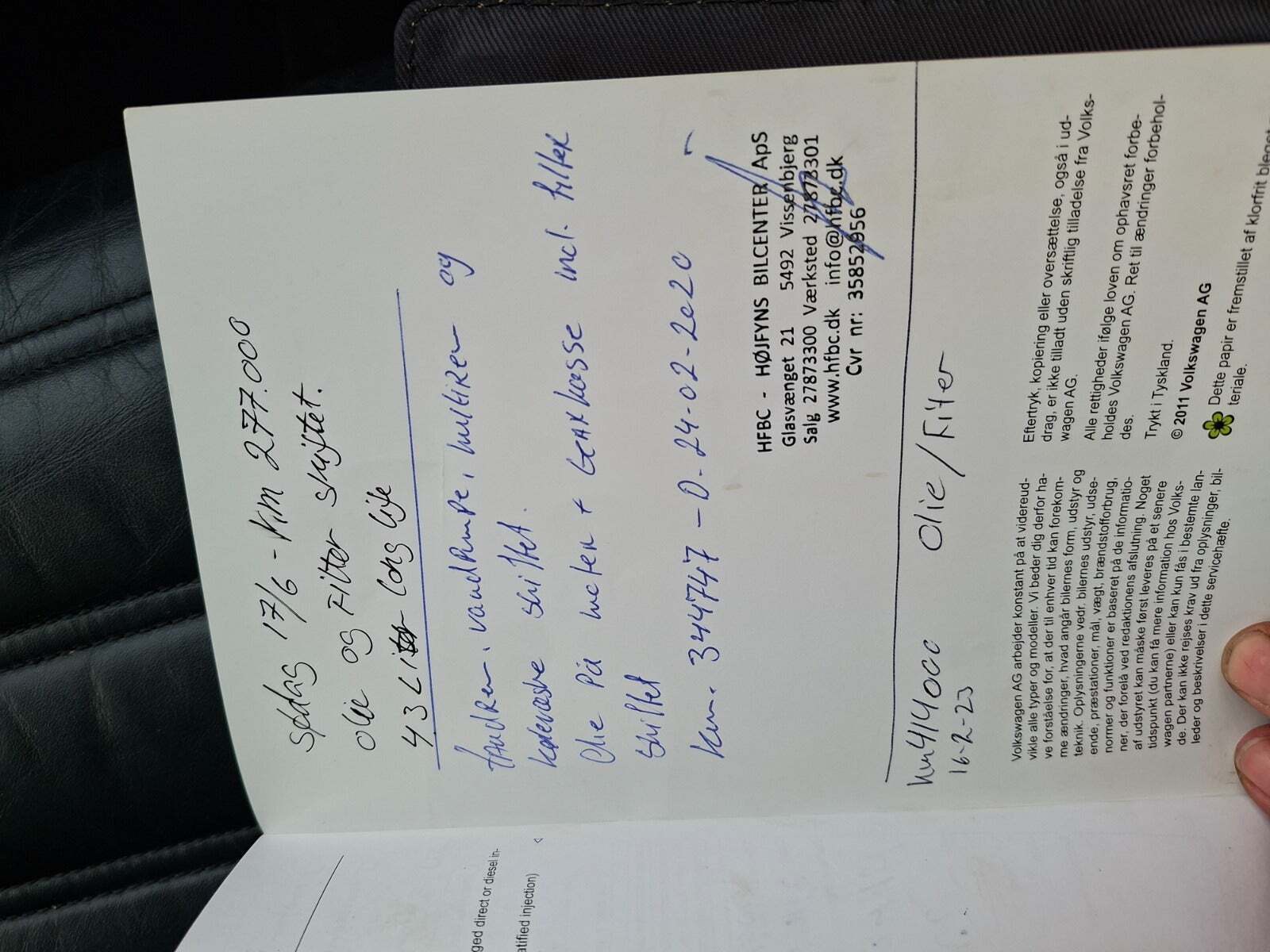 undefined VW Passat fra 2011