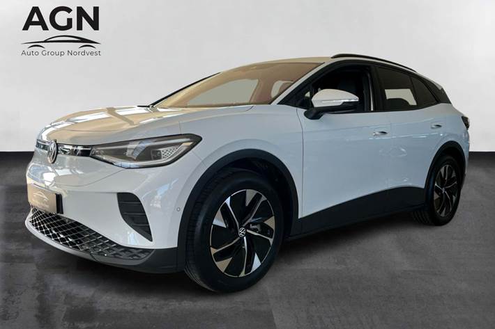 Hvid VW ID.4 fra 2024 set udefra