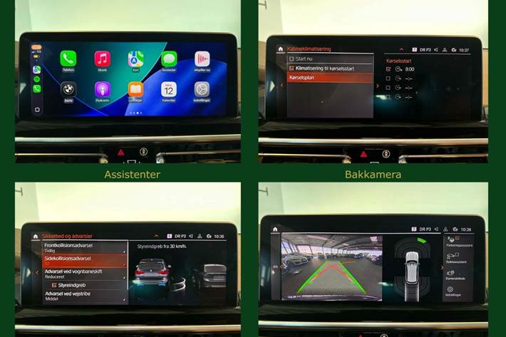 Grå BMW iX3 fra 2022