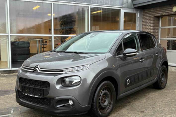 Grå Citroën C3 fra 2020