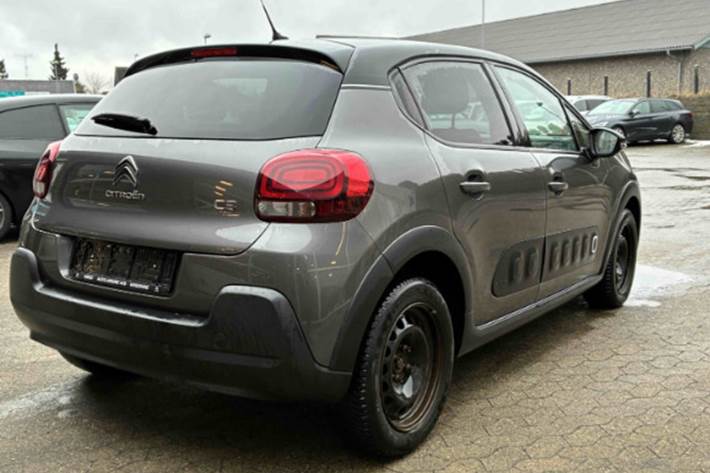 Grå Citroën C3 fra 2020