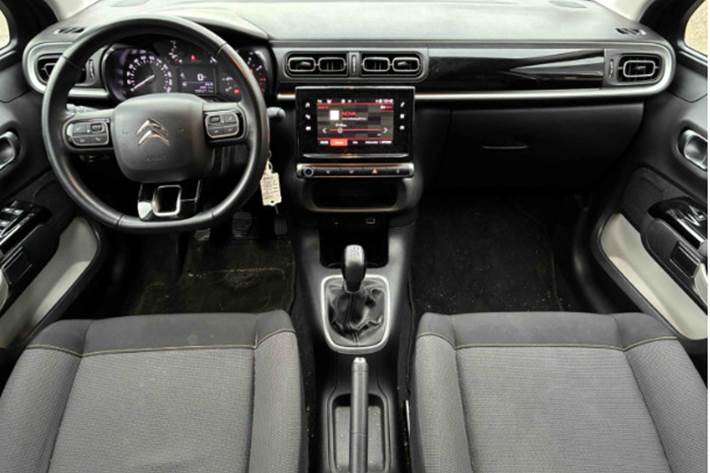 Grå Citroën C3 fra 2020