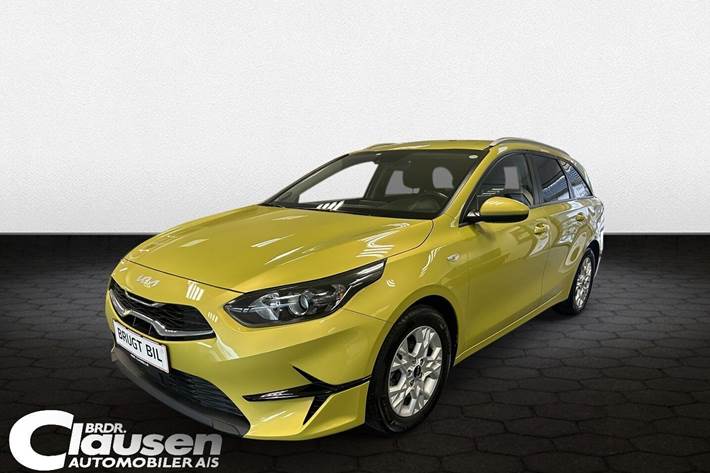Gul Kia Ceed fra 2022