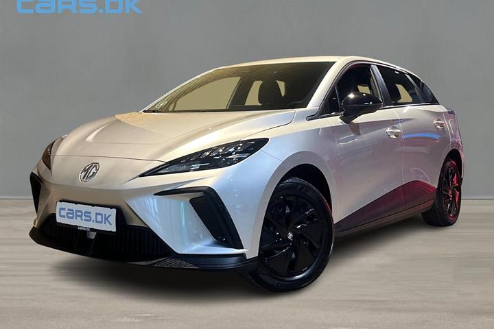 Sølv MG MG4 Electric fra 2024 set udefra
