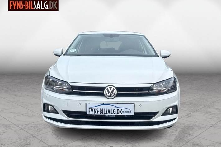 Hvid VW Polo fra 2020