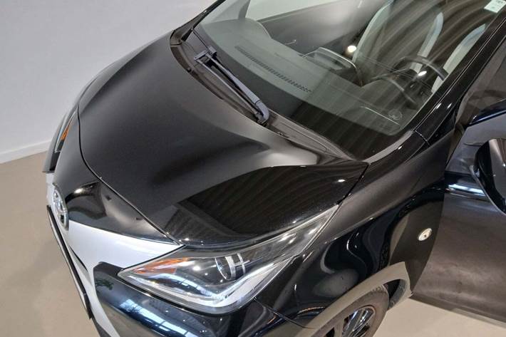 Sort Toyota Aygo fra 2015