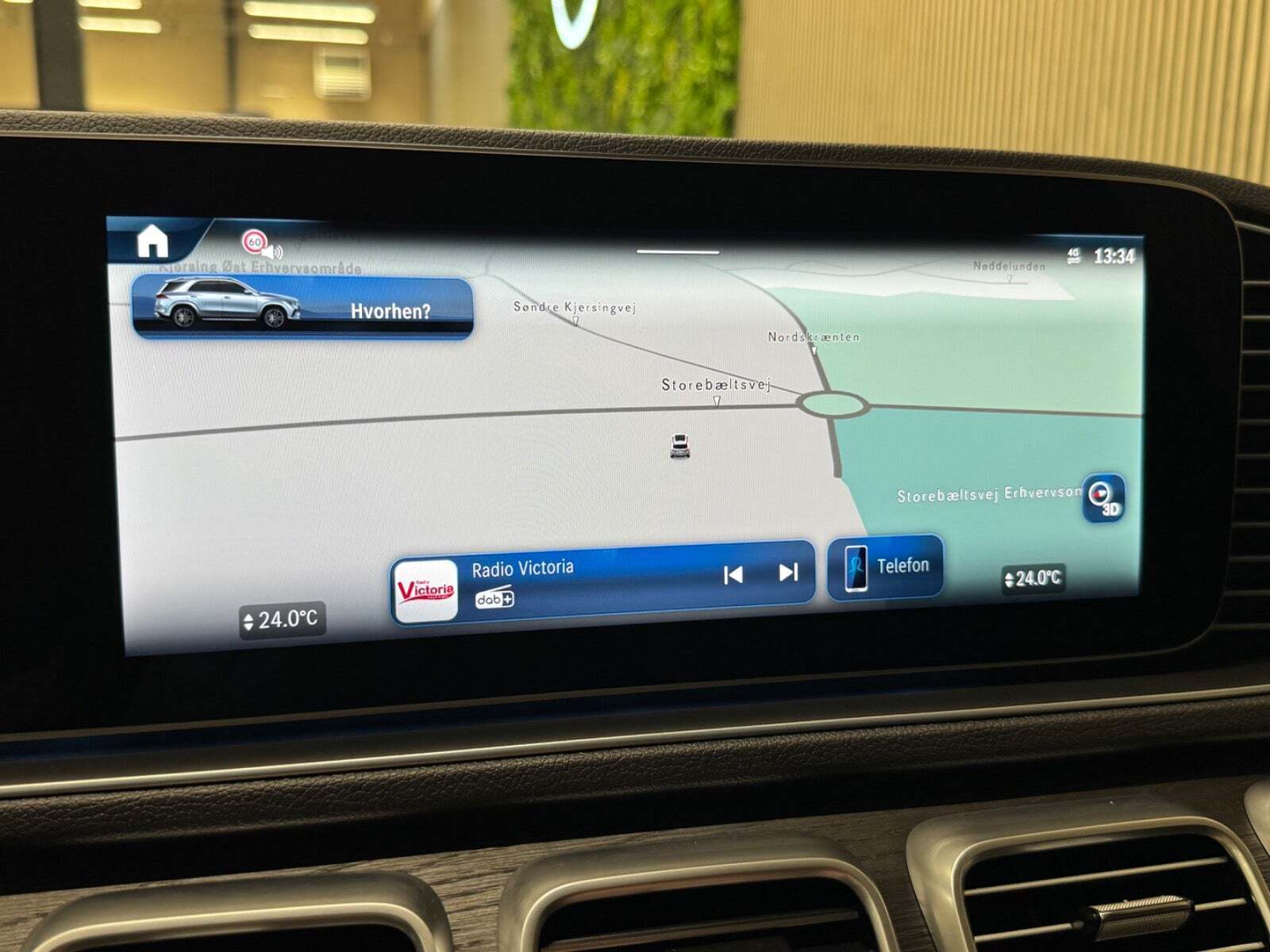 Grå Mercedes GLE350 de fra 2025