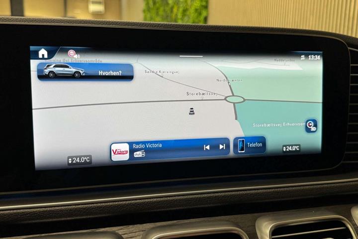Grå Mercedes GLE350 de fra 2025