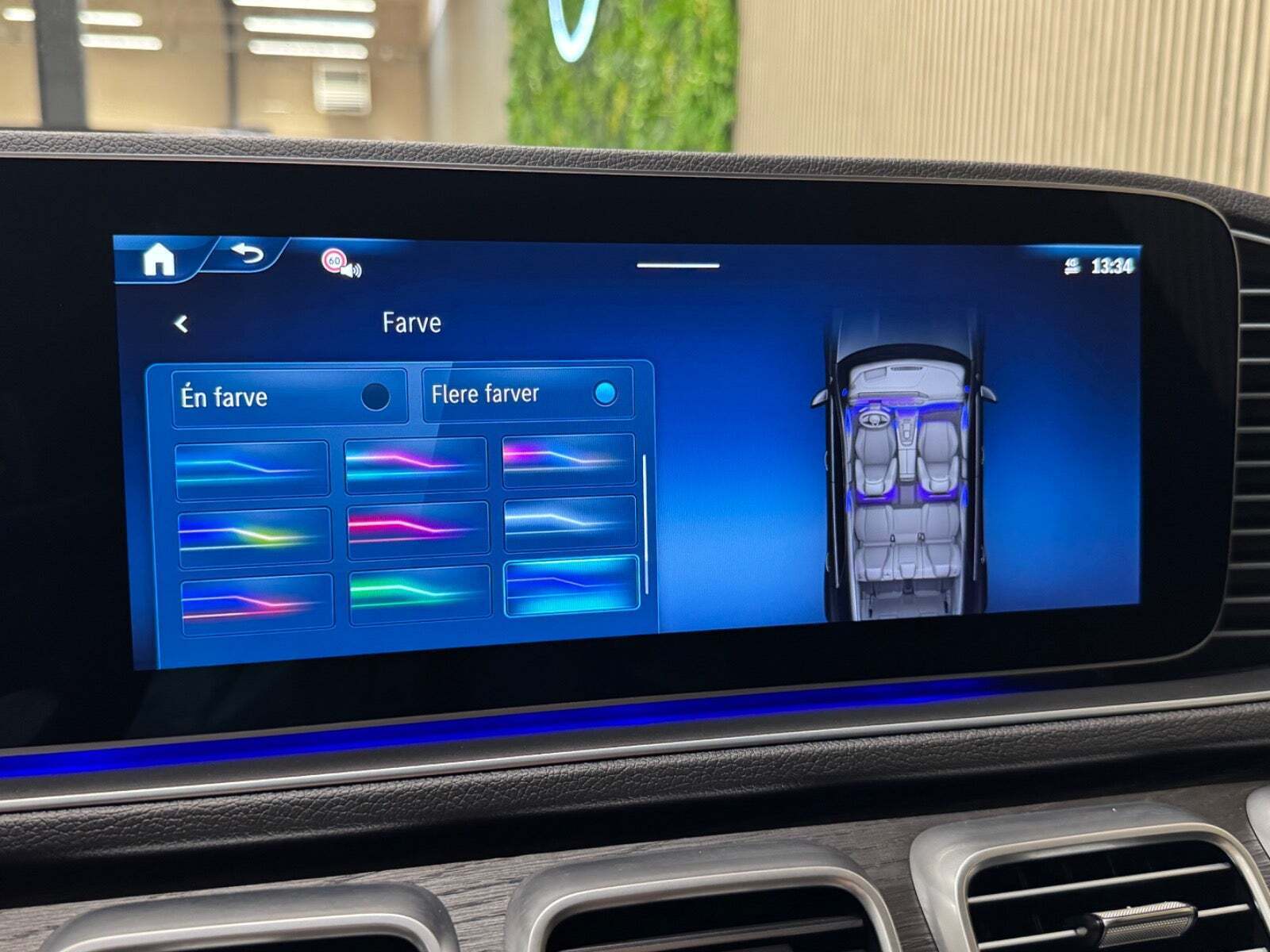 Grå Mercedes GLE350 de fra 2025