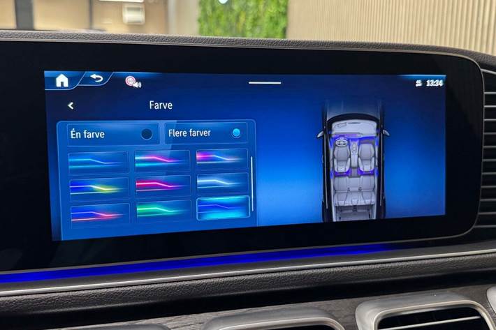 Grå Mercedes GLE350 de fra 2025