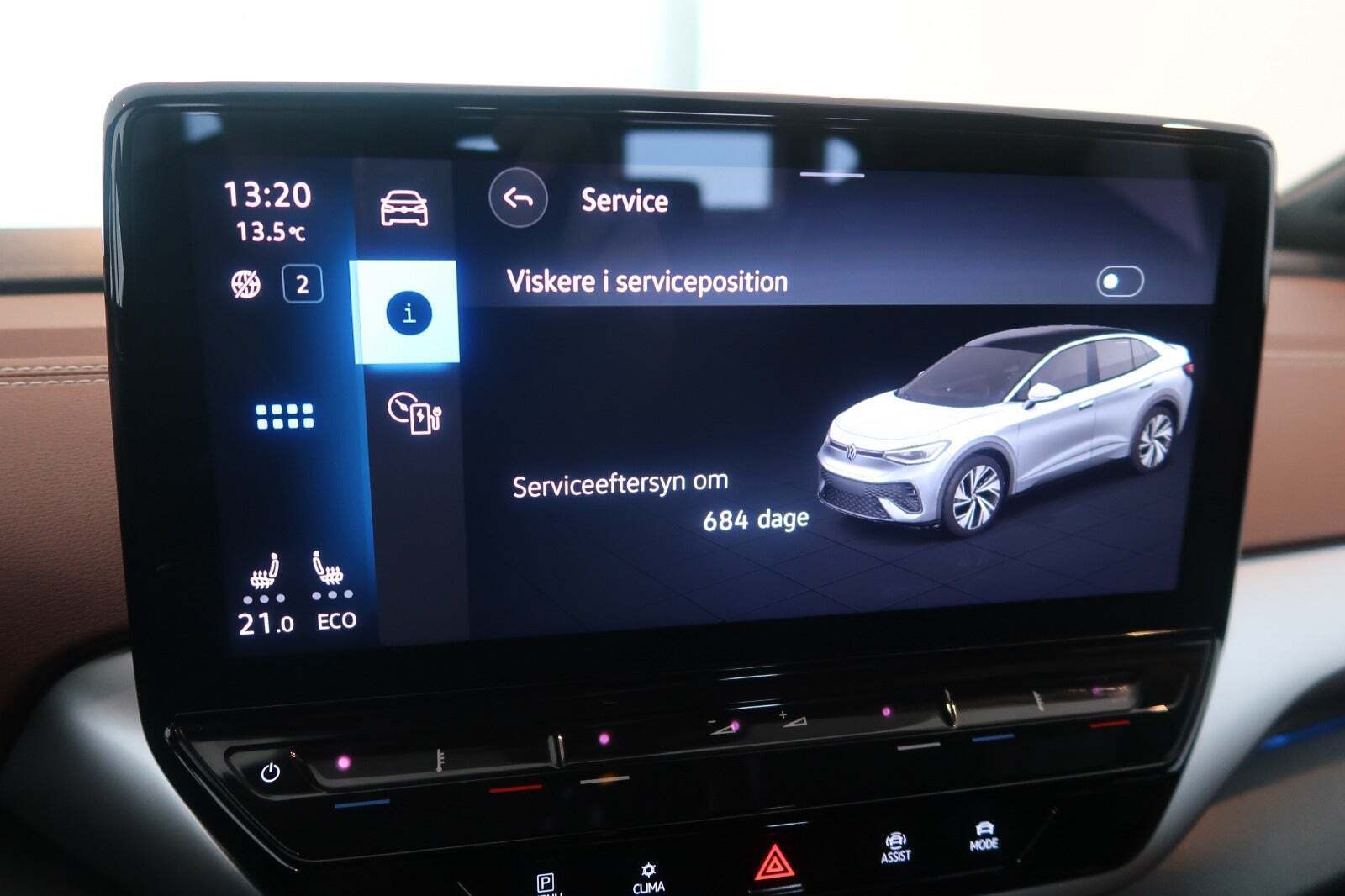 Hvid VW ID.5 fra 2023