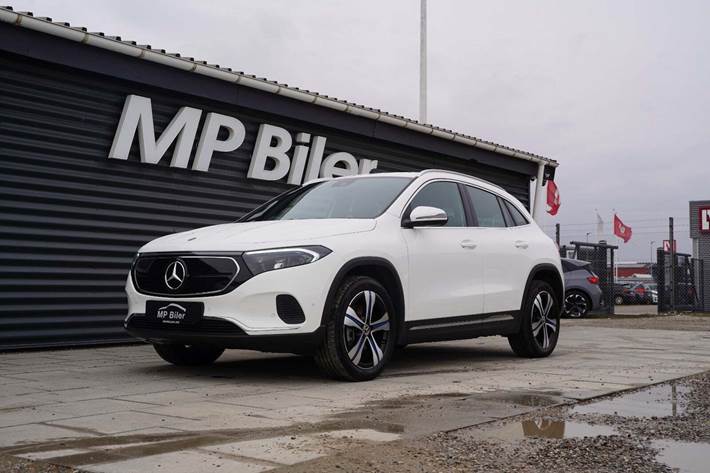 Hvid Mercedes EQA250 fra 2023