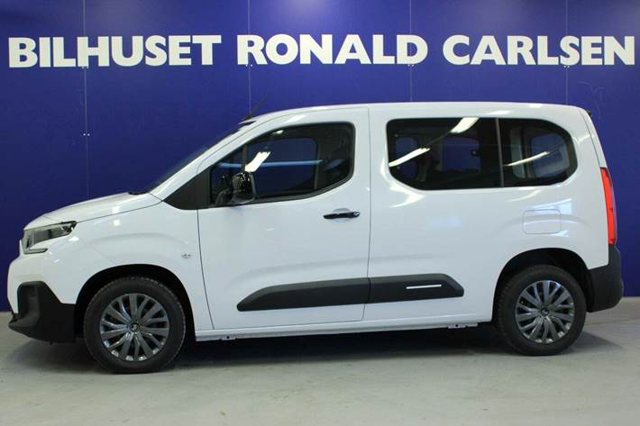 Hvid Citroën ë-Berlingo fra 2025