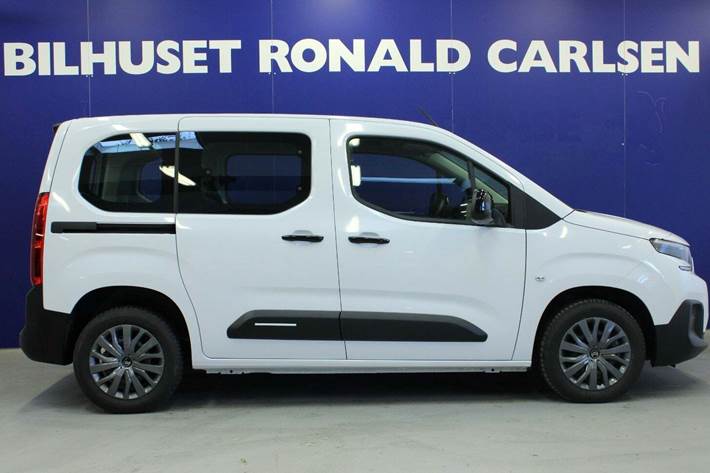 Hvid Citroën ë-Berlingo fra 2025