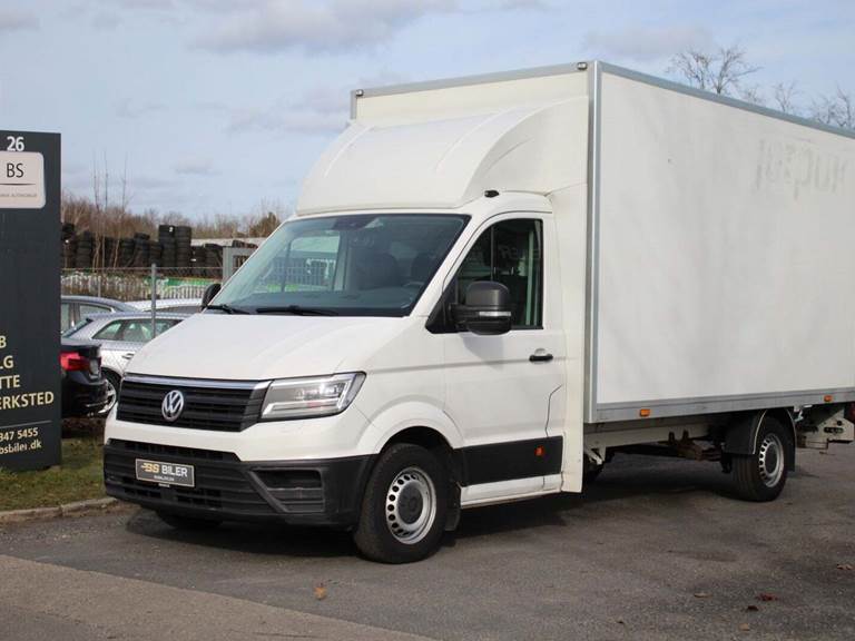 VW Crafter 35 2,0 TDi 177 Alukasse m/lift aut.