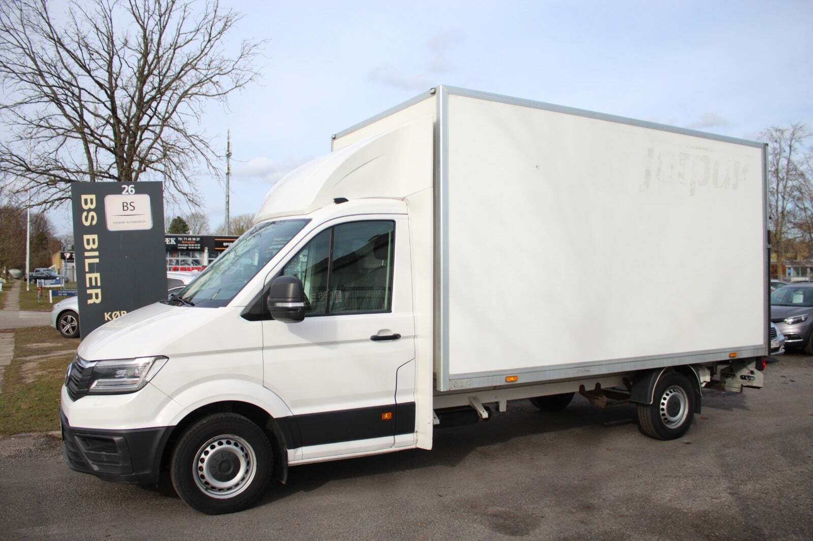 VW Crafter 35 2,0 TDi 177 Alukasse m/lift aut.
