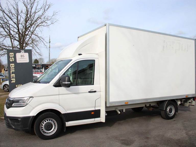 VW Crafter 35 2,0 TDi 177 Alukasse m/lift aut.