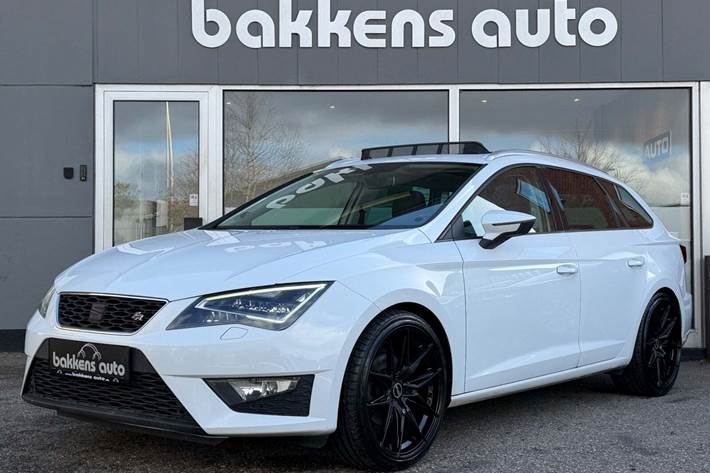 Hvid Seat Leon fra 2016