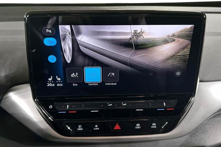 Blå VW ID.4 fra 2022