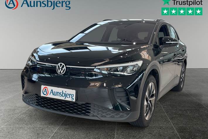 Sort VW ID.4 fra 2022 set udefra