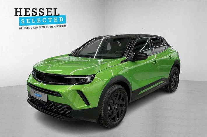 Grøn Opel Mokka-e fra 2023
