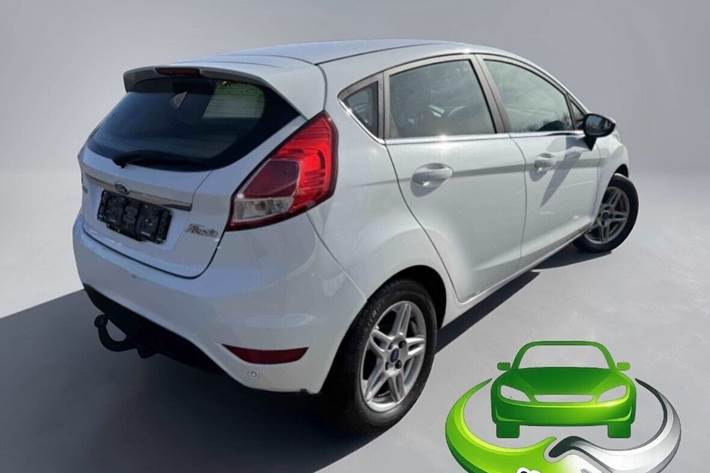 Hvid Ford Fiesta fra 2015