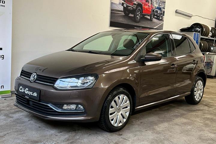 Brun VW Polo fra 2016