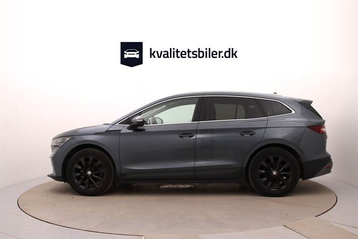 Grå Skoda Enyaq fra 2021