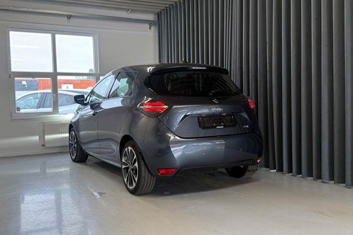 Blå Renault Zoe fra 2021