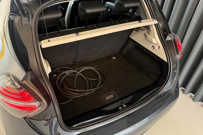 Blå Renault Zoe fra 2021