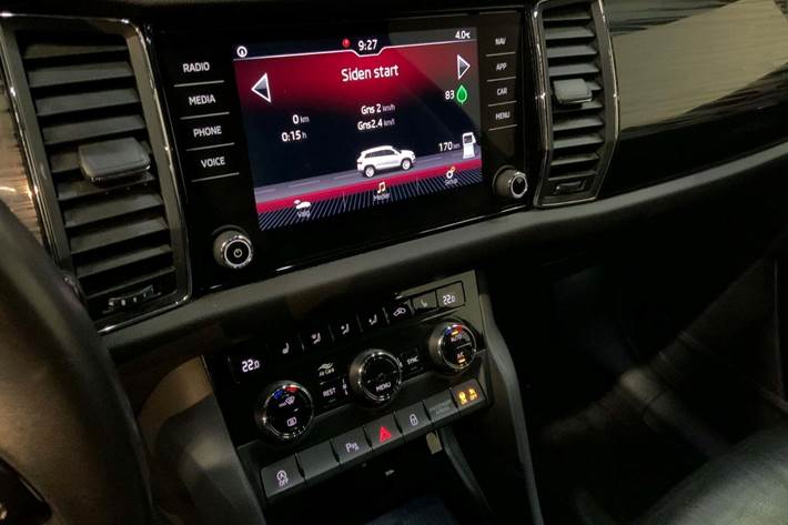 Grå Skoda Kodiaq fra 2020