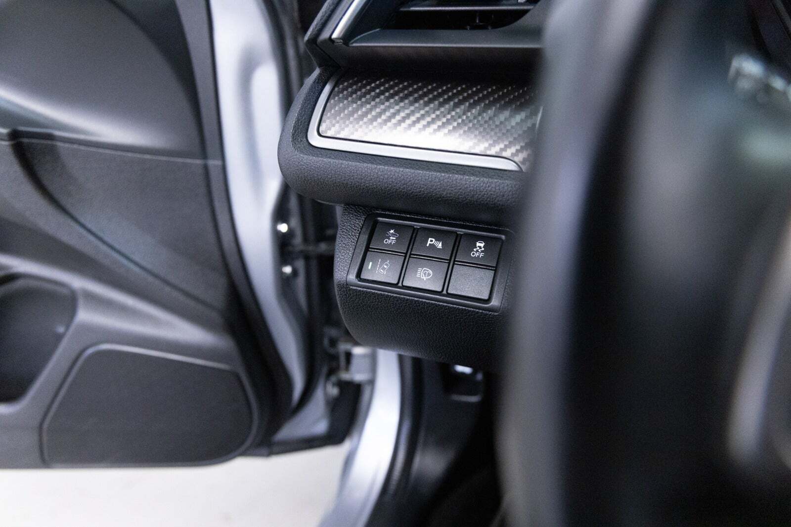 Sølv Honda Civic fra 2017