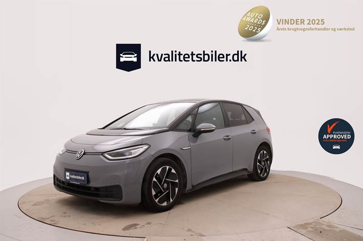 Grå VW ID.3 fra 2021