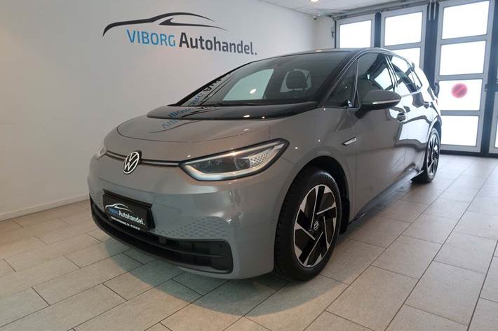 Grå VW ID.3 fra 2023