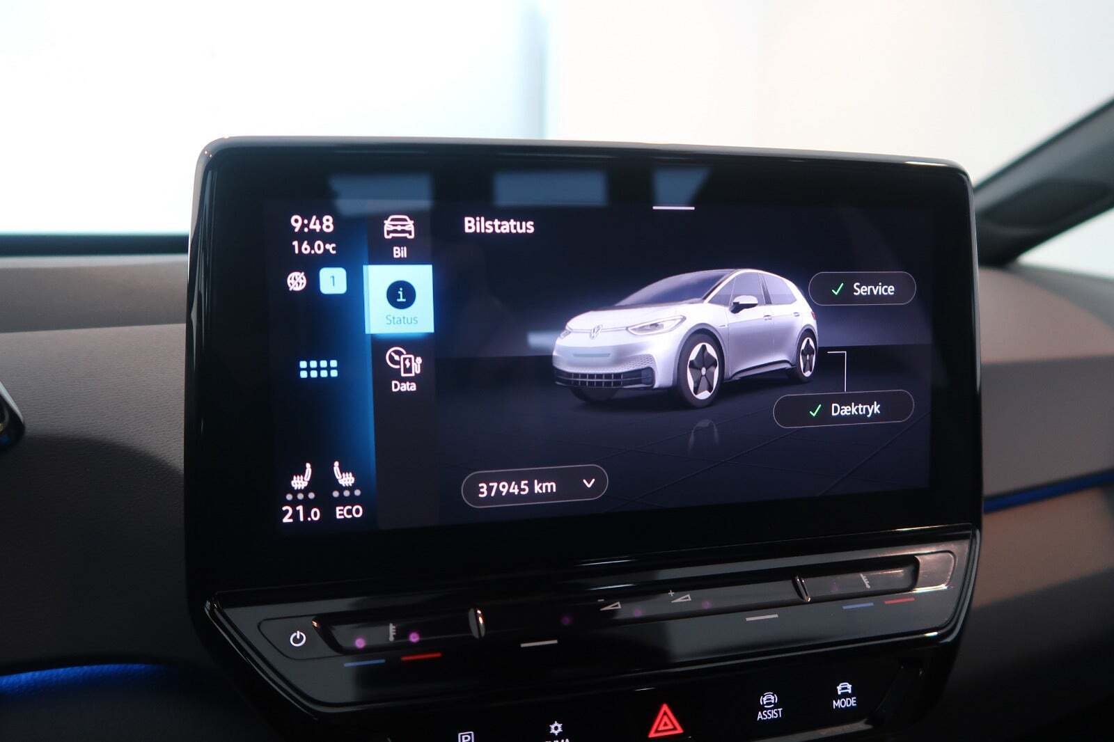 Grå VW ID.3 fra 2023