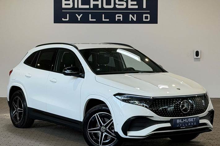 Hvid Mercedes EQA350 fra 2024