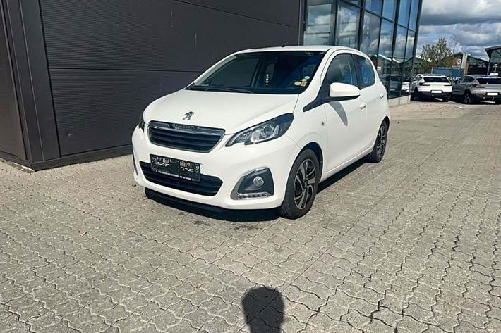 Hvid Peugeot 108 fra 2018