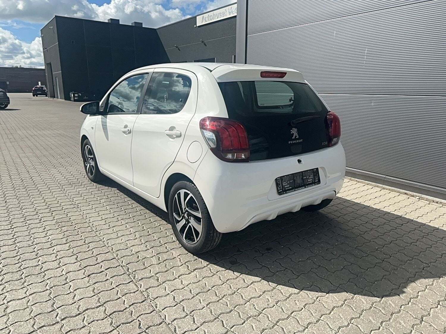 Hvid Peugeot 108 fra 2018