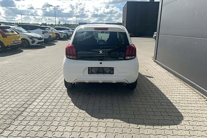 Hvid Peugeot 108 fra 2018