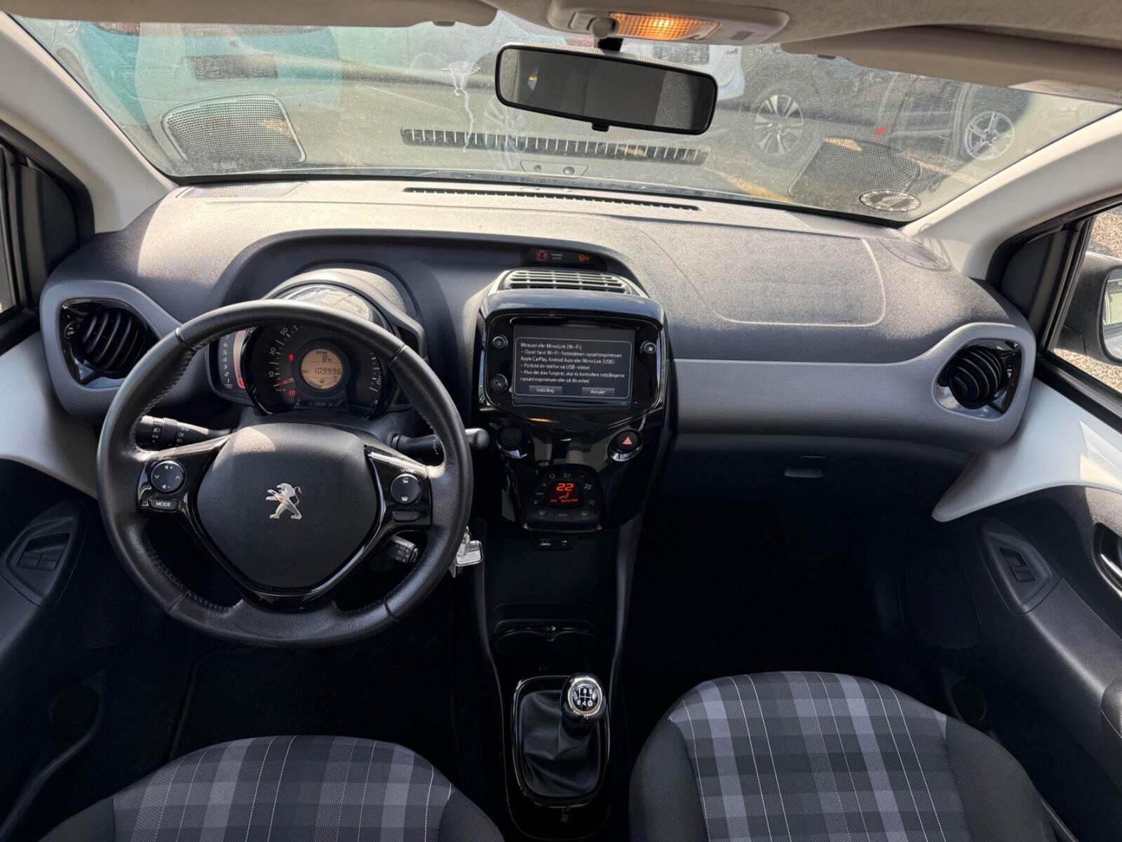 Hvid Peugeot 108 fra 2018