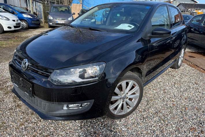 Sort VW Polo fra 2014