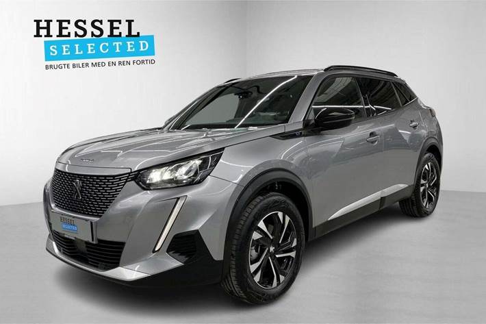 Sølv Peugeot e-2008 fra 2023