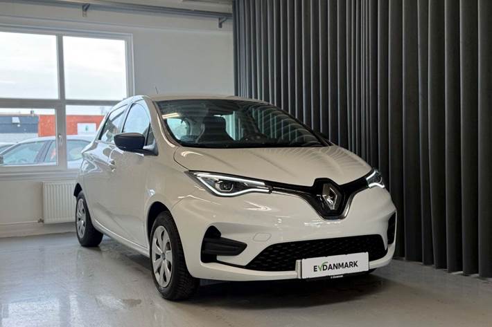 Hvid Renault Zoe fra 2020