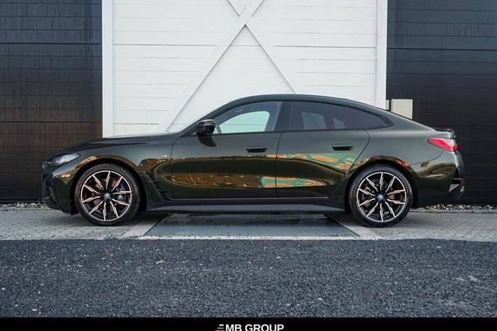 Grøn BMW i4 fra 2021