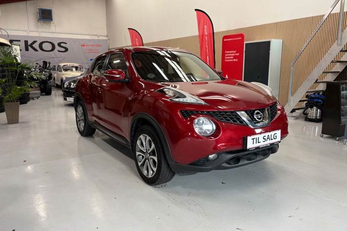 Grå Nissan Juke fra 2016